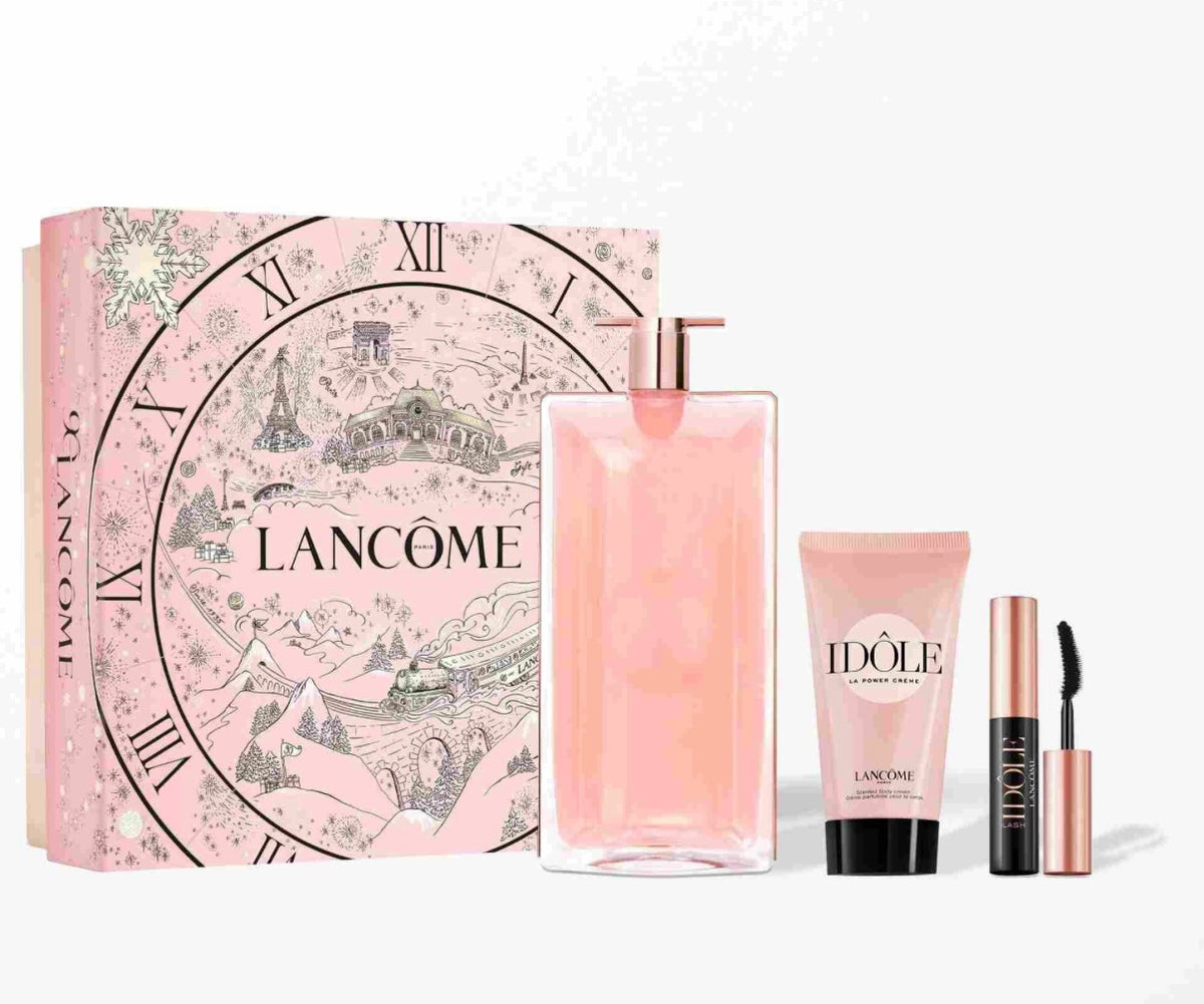 LANCOME IDOLE EDP GIFT SET 100+BODY LOTION+MASCARA GIFT SET