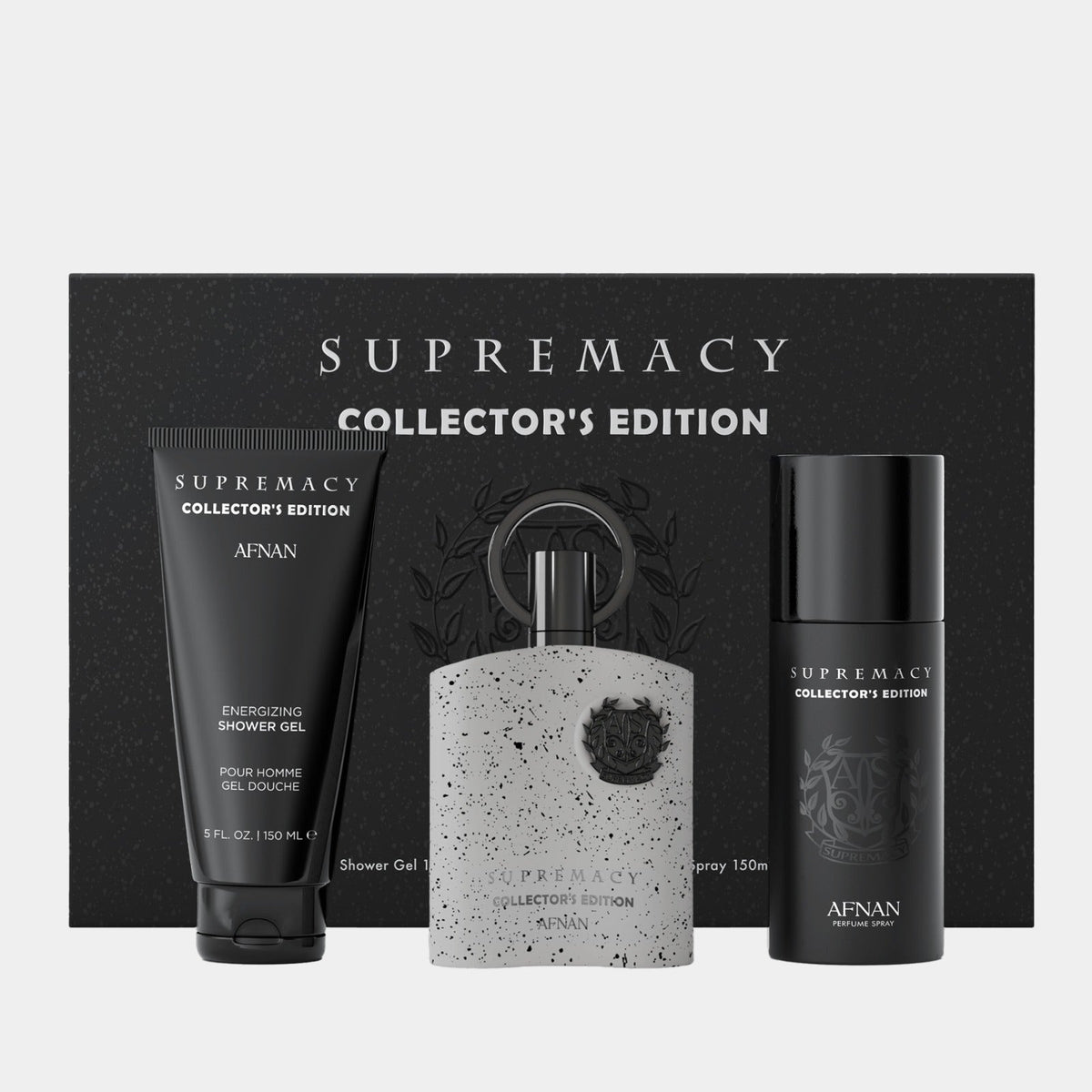 AFNAN SUPREMACY COLLECTOR'S EDITION + 150BSPRAY +100SG 100ML GIFT SET